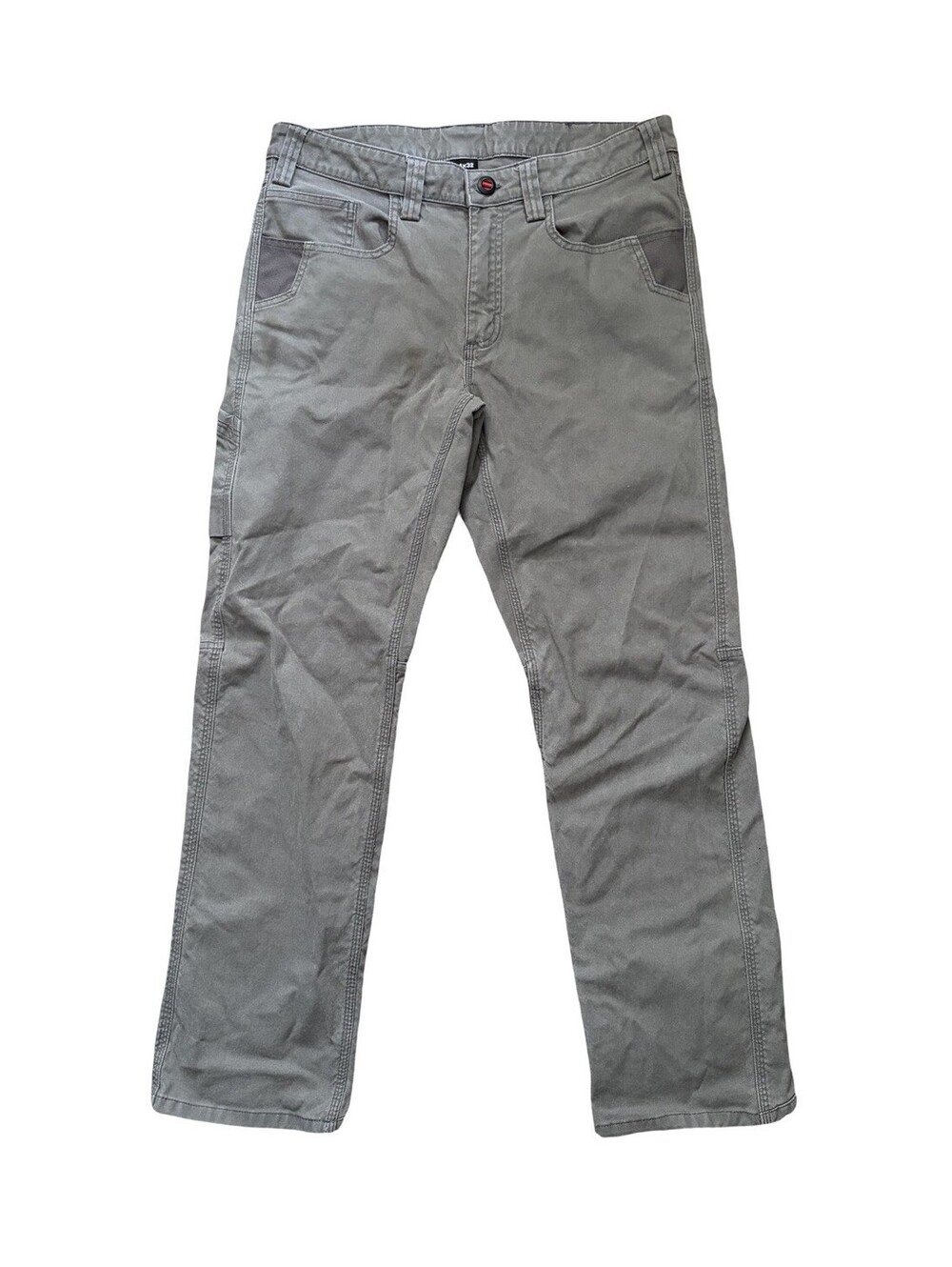 Milwaukee Men's Core Work Pants Straight Fit 34x32 Gray 7 Pocket Gray